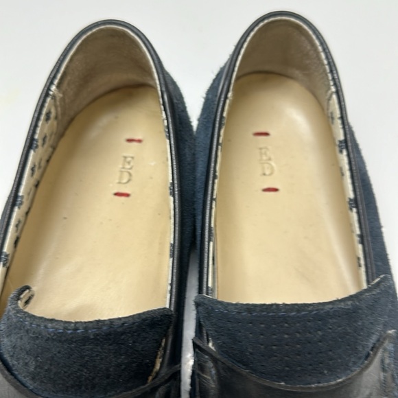 Navy Suede Slip On Sneaker ED Ellen Degeneres - Picture 8 of 10